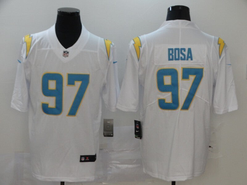 Men's San Diego Chargers Joey Bosa Jersey-White football jersey product view 1