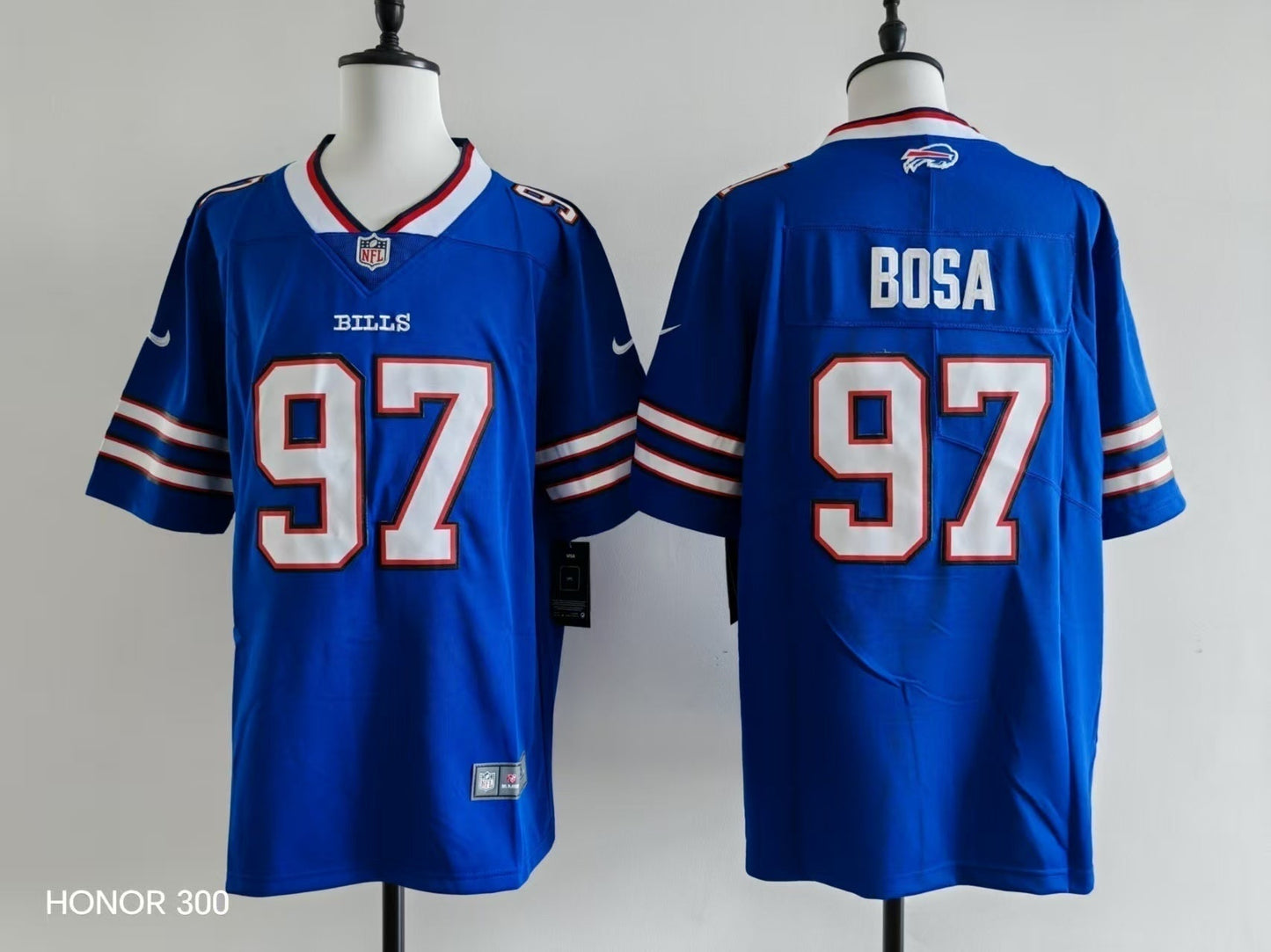 Men's Buffalo Bills Nick Bosa Jersey-Blue football jersey product view 1