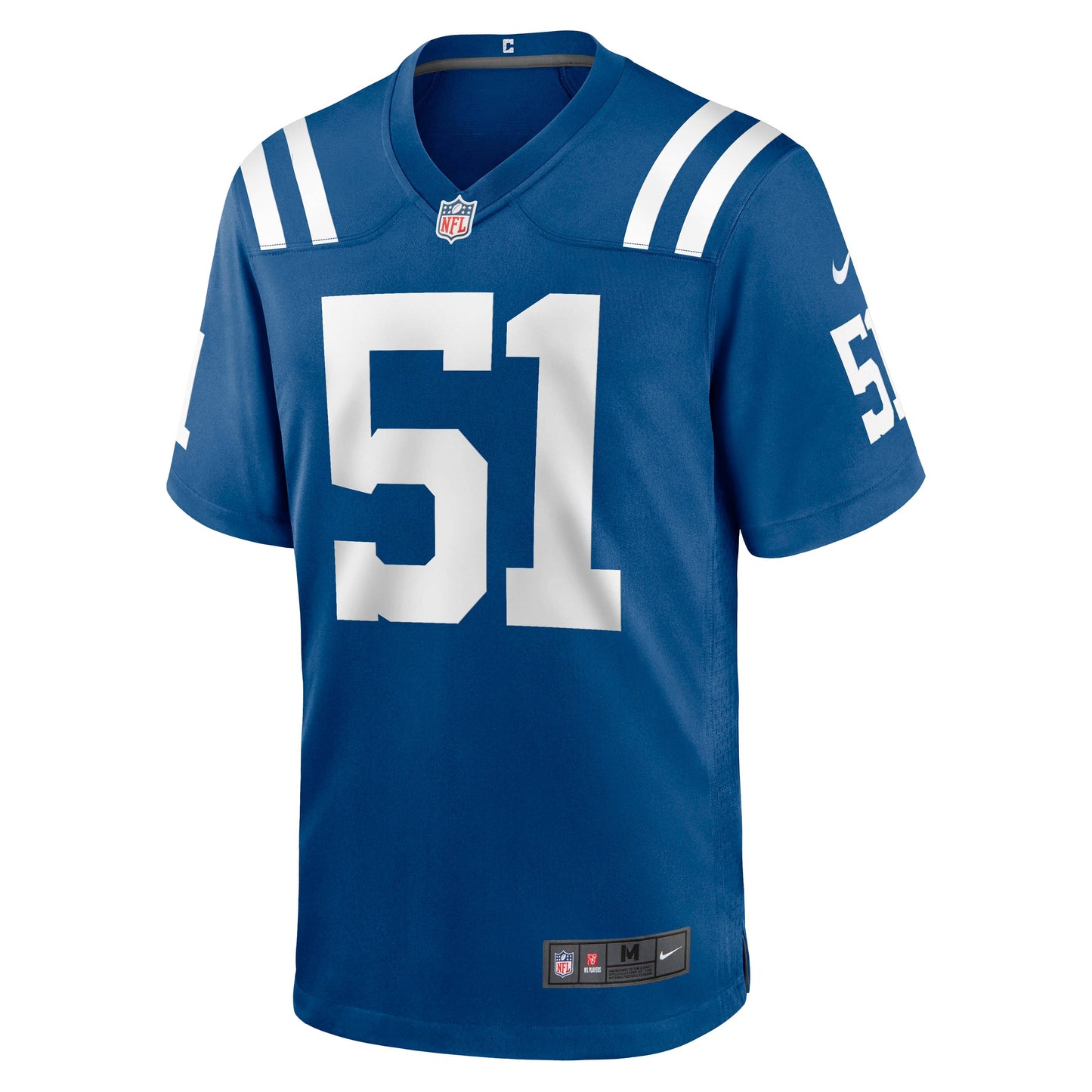Kwity Paye Indianapolis Colts Game Jersey - Royal football jersey product view 2