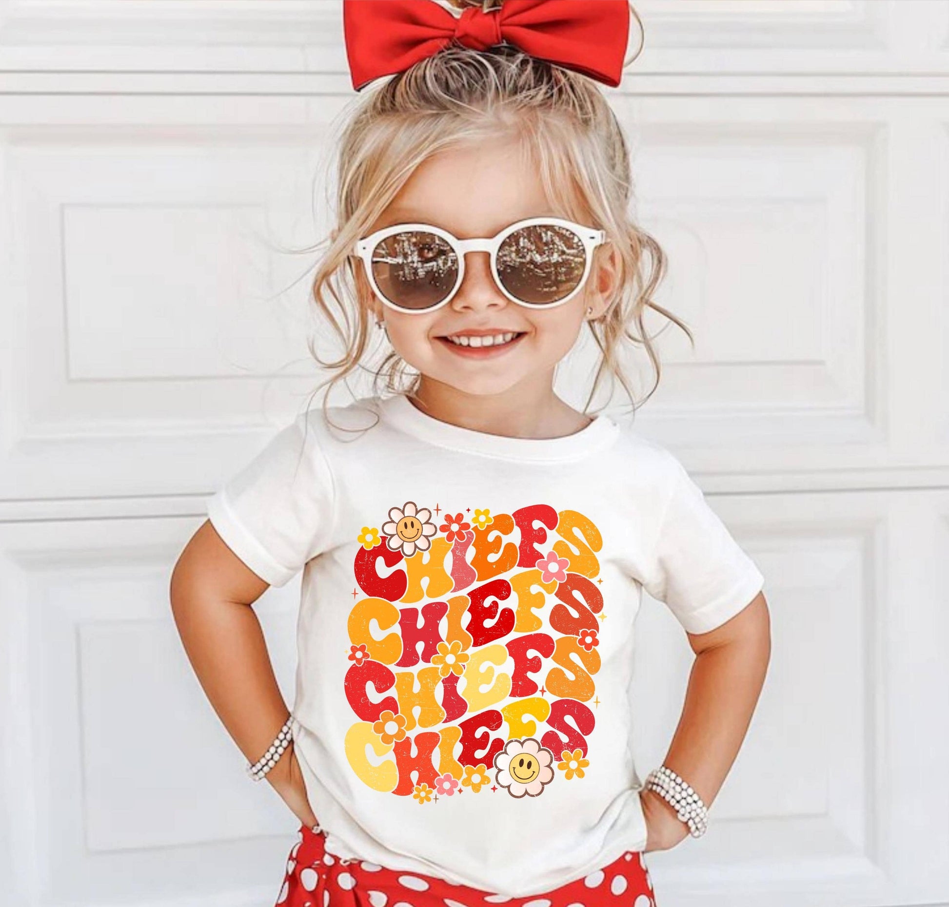 Vintage Floral Kc Chiefs Toddler Football Shirt Unisex T-shirt, Sweatshirt, Hoodie, Long Sleeve Tee - T-Shirt, Sweatshirt, Hoodie