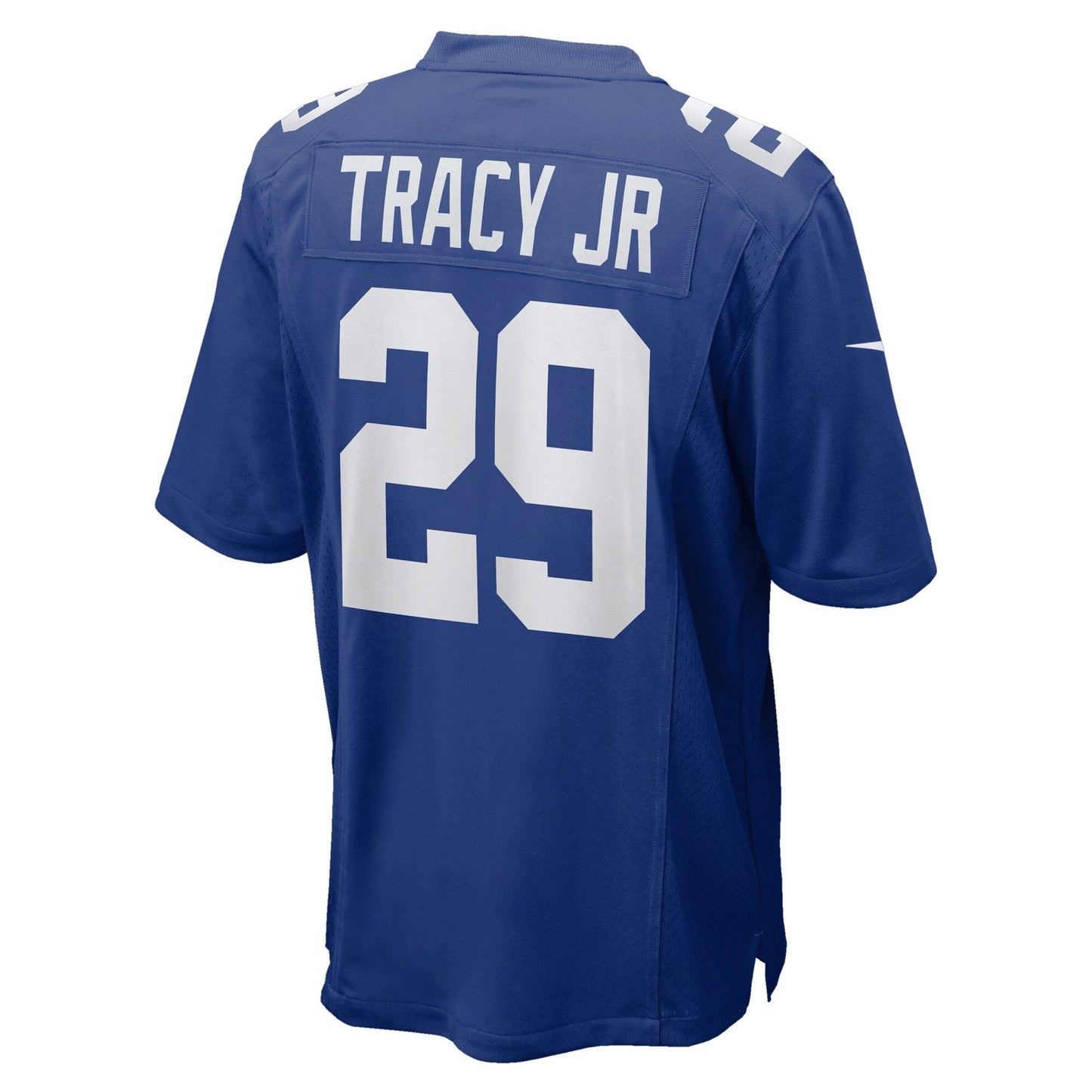 Tyrone Tracy Jr. New York Giants Team Game Jersey - Royal football jersey product view 3