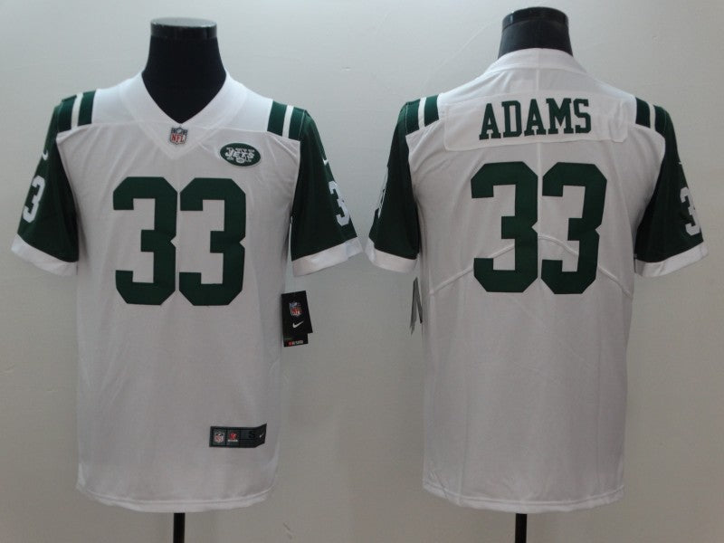 Men's New York Jets Jamal Adams White Game Player Jersey football jersey product view 1