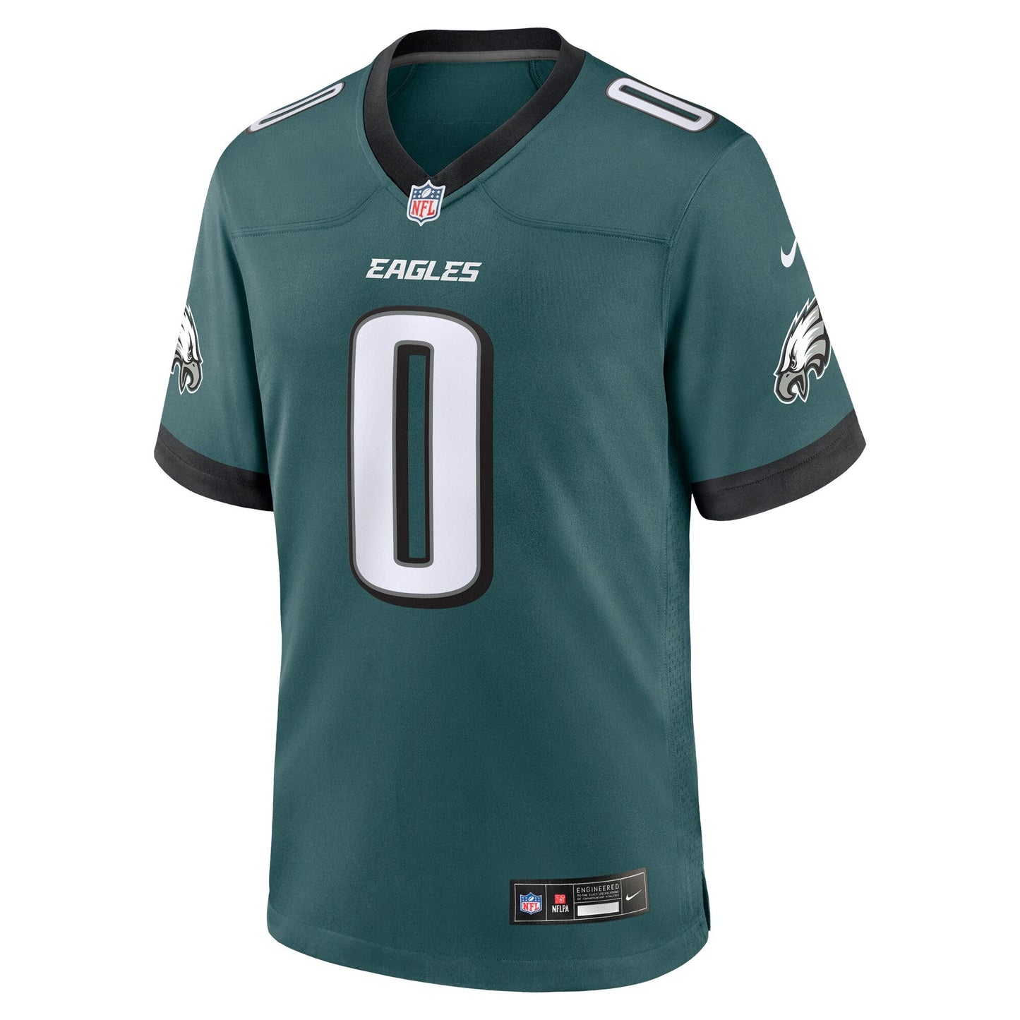 Bryce Huff Philadelphia Eagles Game Jersey - Midnight Green football jersey product view 2