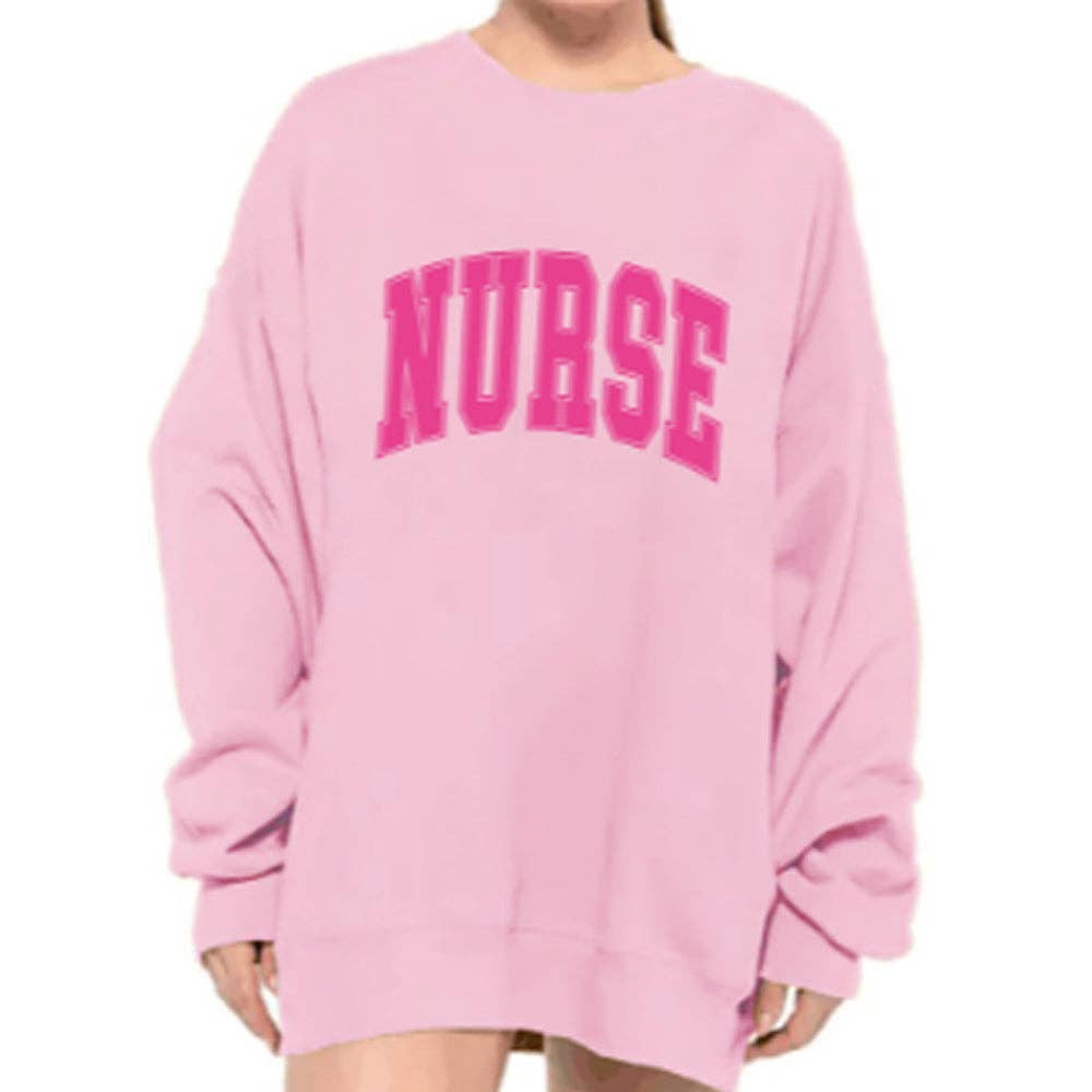 LS-4040 Nurse Pink Unisex T-shirt, Sweatshirt, Hoodie, Long Sleeve Tee - T-Shirt, Sweatshirt, Hoodie