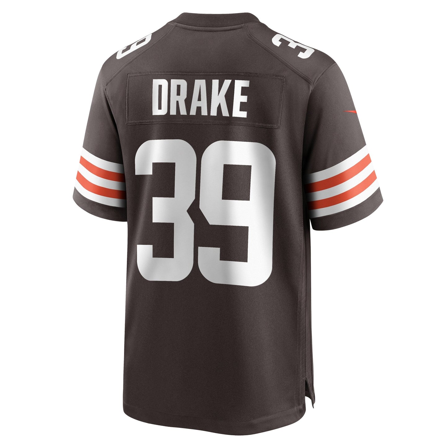 Kenyan Drake Cleveland Browns Game Jersey - Brown football jersey product view 3