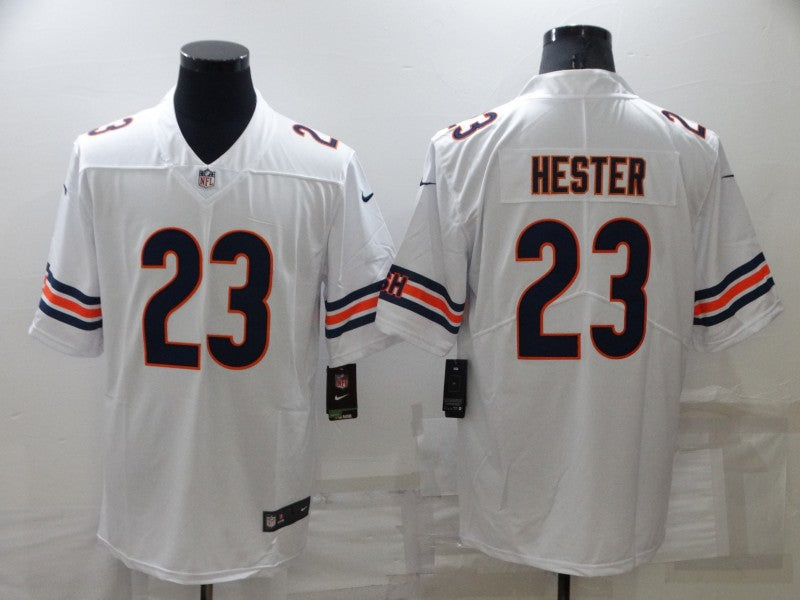 Men's Chicago Bears Devin Hester #23 White Game Jersey1 football jersey product view 1