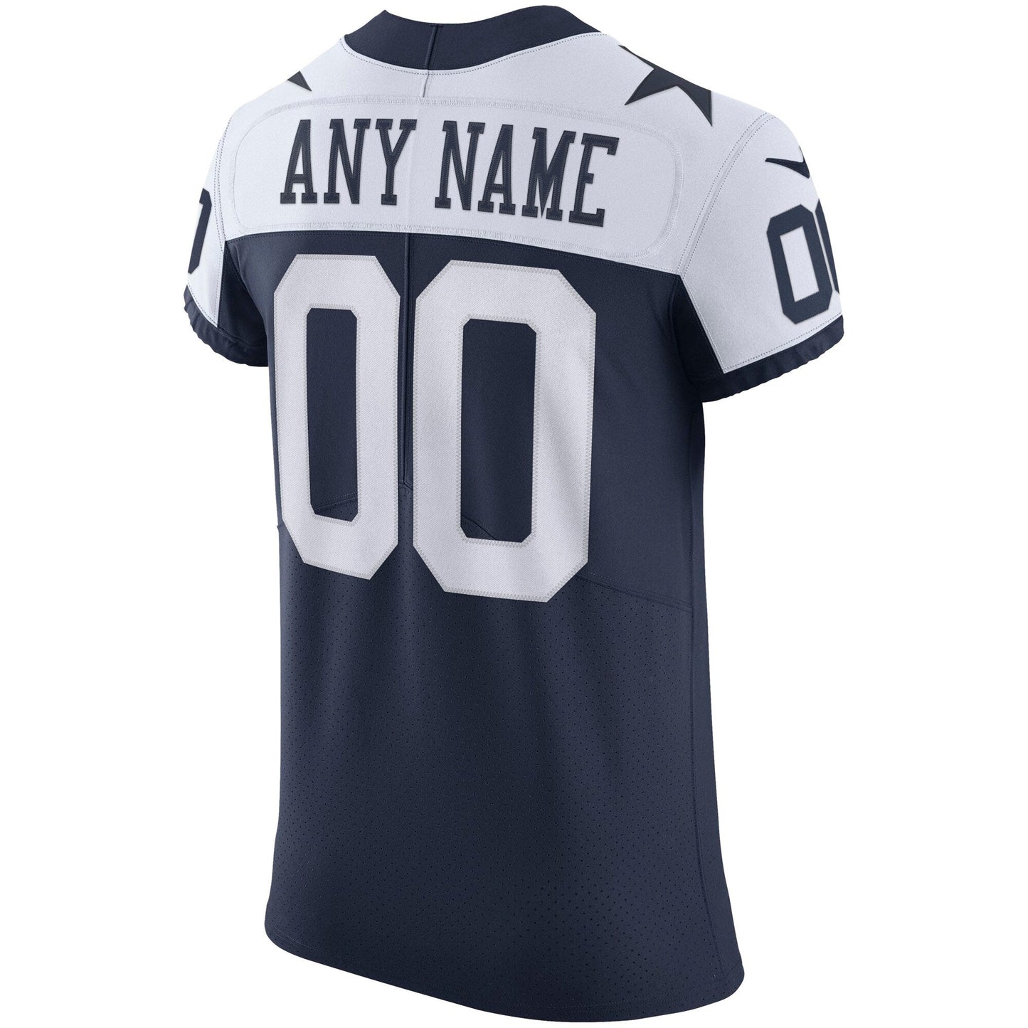 Dallas Cowboys Navy Alternate Vapor Elite Custom Jersey football jersey product view 2