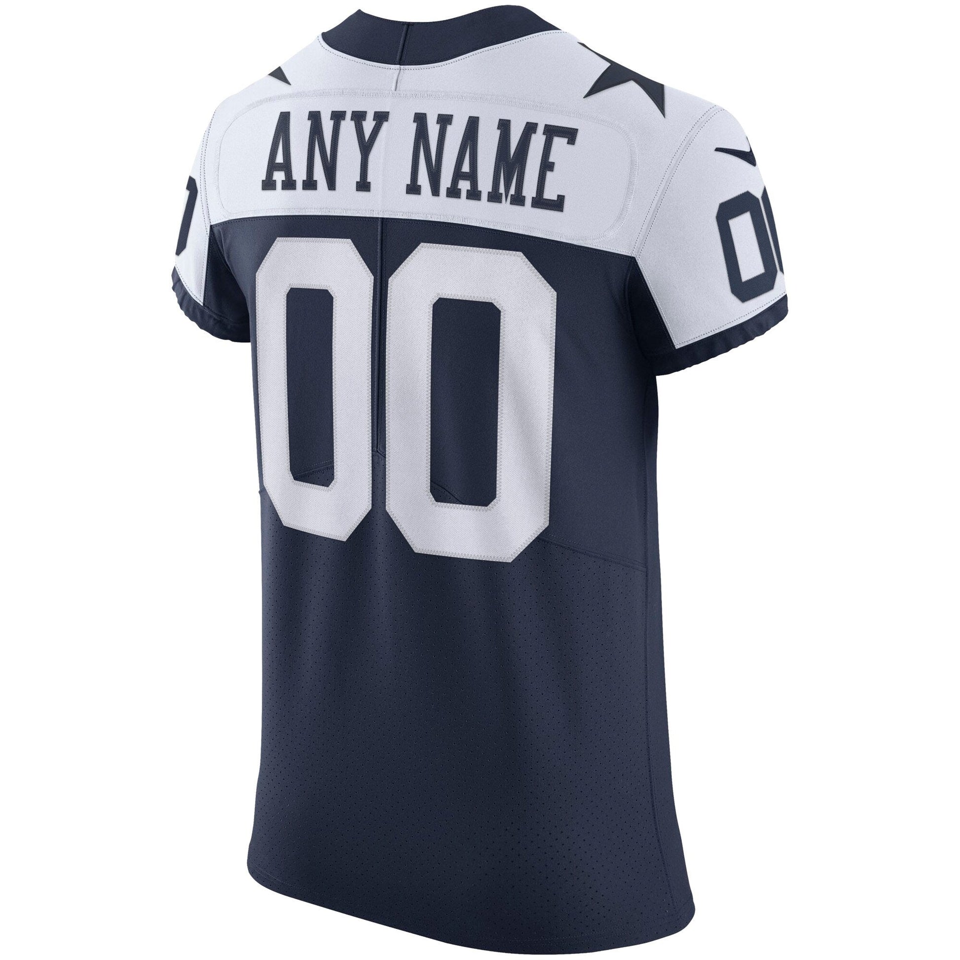 Dallas Cowboys Navy Alternate Vapor Elite Custom Jersey football jersey product view 2