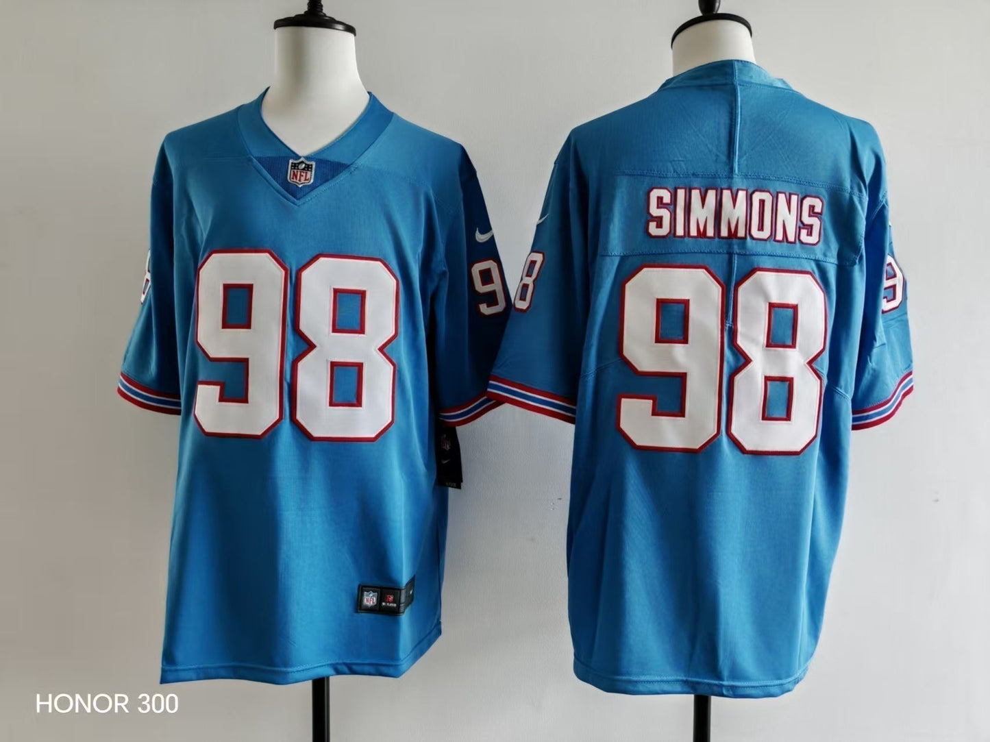 Men's Tennessee Titans Jeffery Simmons Jersey football jersey product view 1