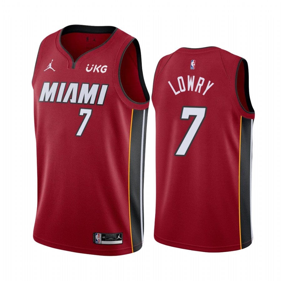 Kyle Lowry Heat Jersey sports jersey product view 3