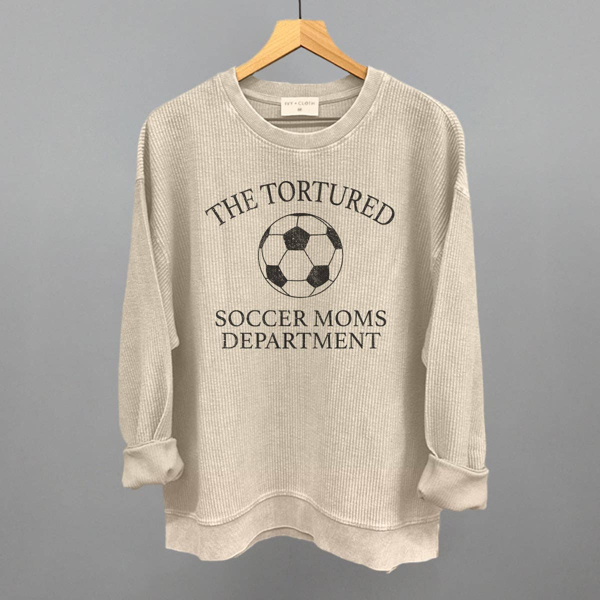 The Tortured Soccer Moms Department Unisex T-shirt, Sweatshirt, Hoodie, Long Sleeve Tee - T-Shirt, Sweatshirt, Hoodie
