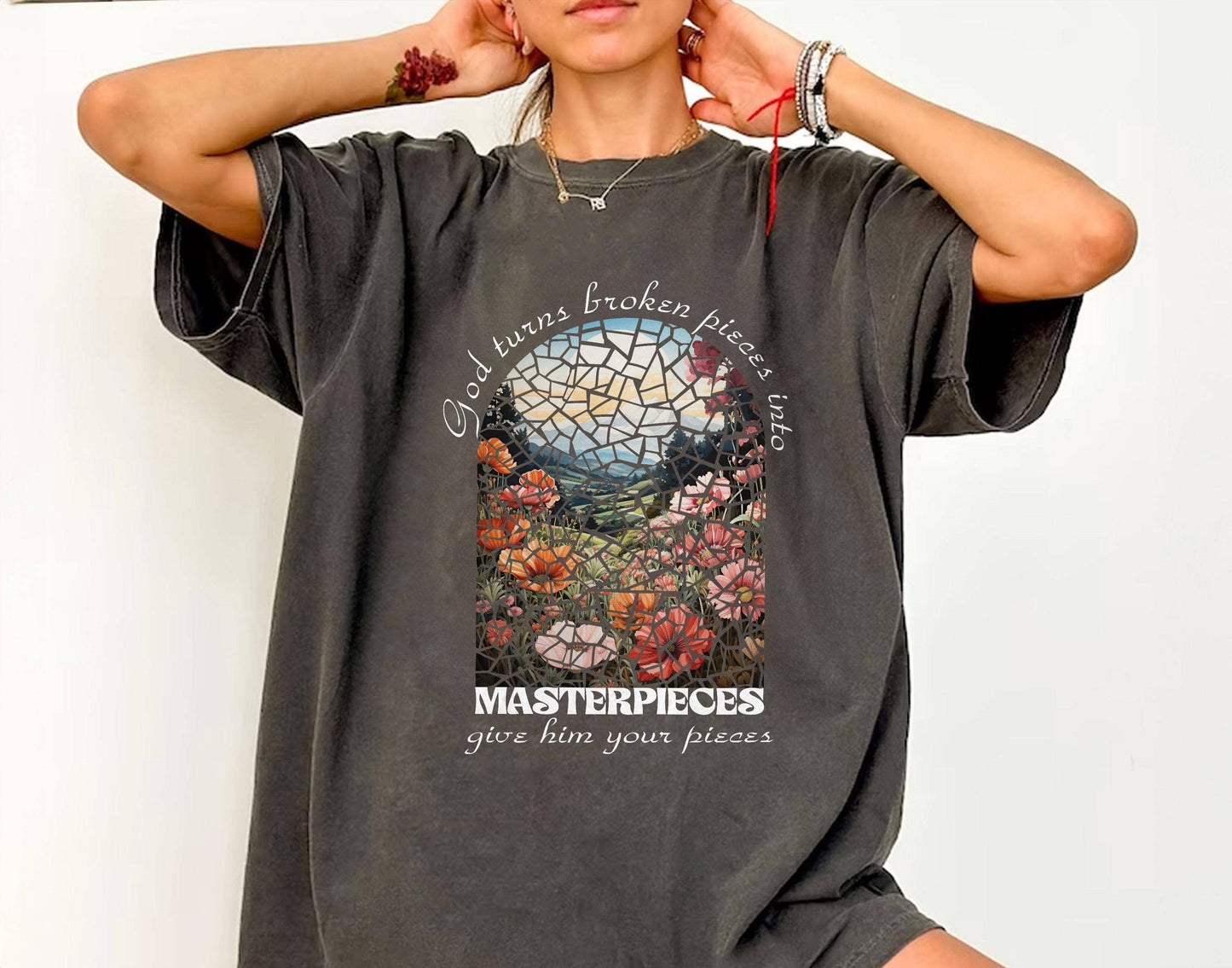 God's Masterpiece Women's Christian Jesus Shirt Unisex T-shirt, Sweatshirt, Hoodie, Long Sleeve Tee - T-Shirt, Sweatshirt, Hoodie
