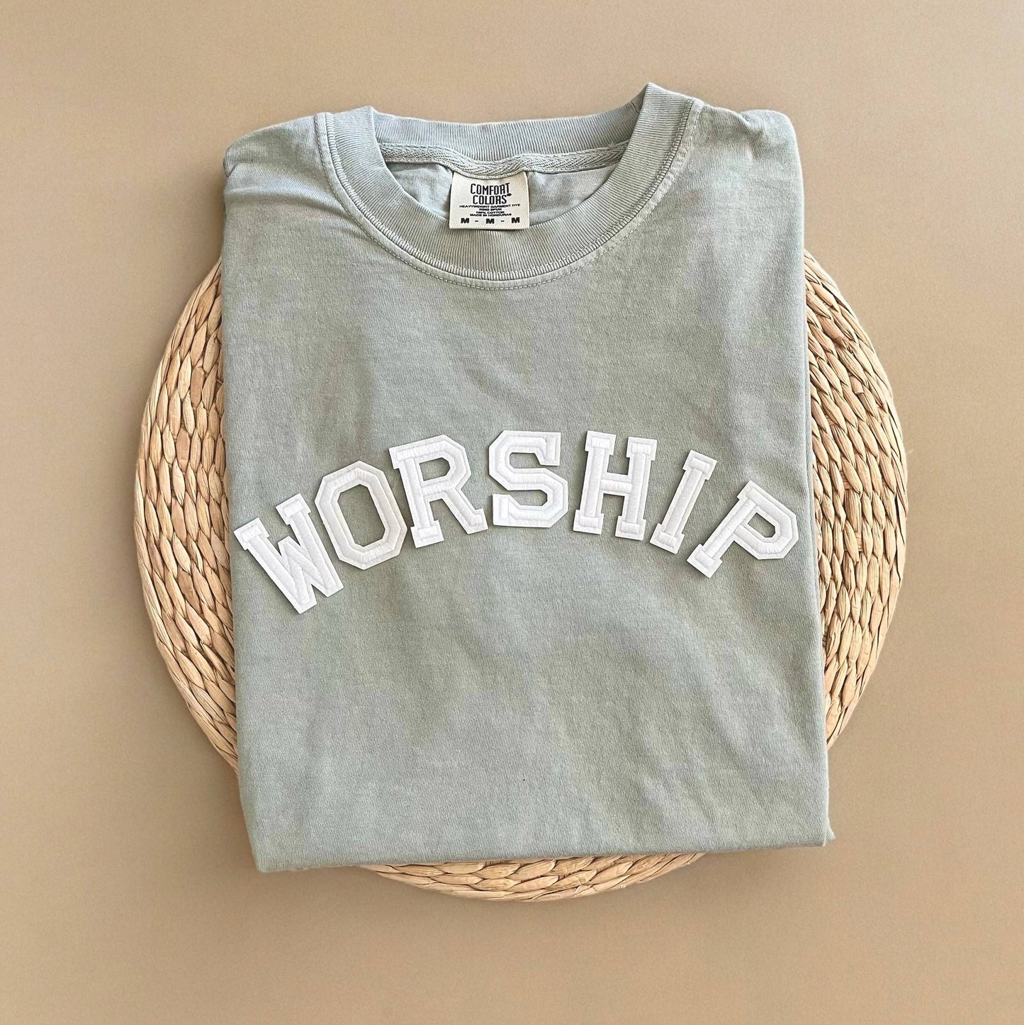 Comfort Colors Worship Shirt, Made To Worship Christian Unisex T-shirt, Sweatshirt, Hoodie, Long Sleeve Tee - T-Shirt, Sweatshirt, Hoodie