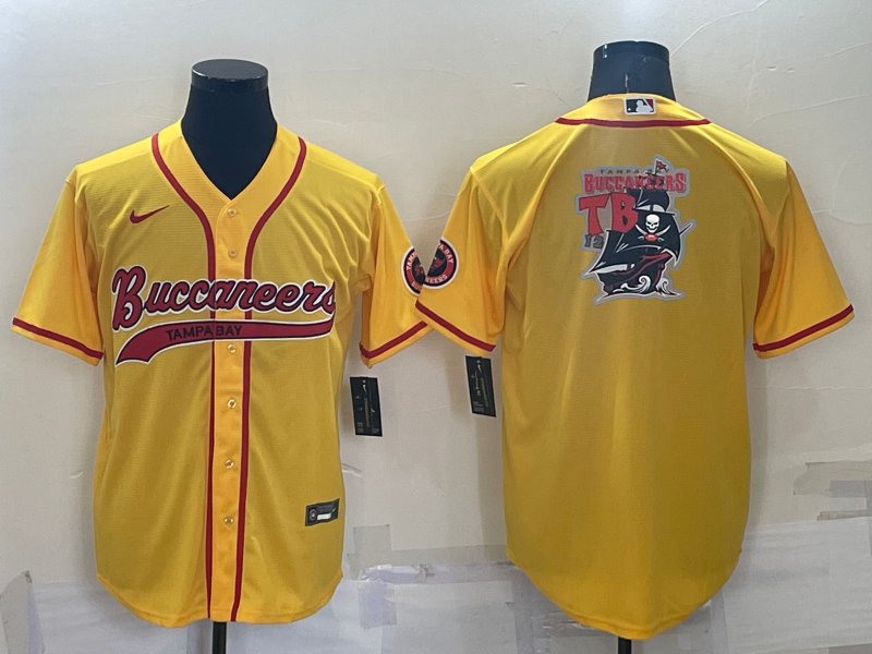 Men's Tampa Bay Buccaneers Yellow Game Jersey1 football jersey product view 1