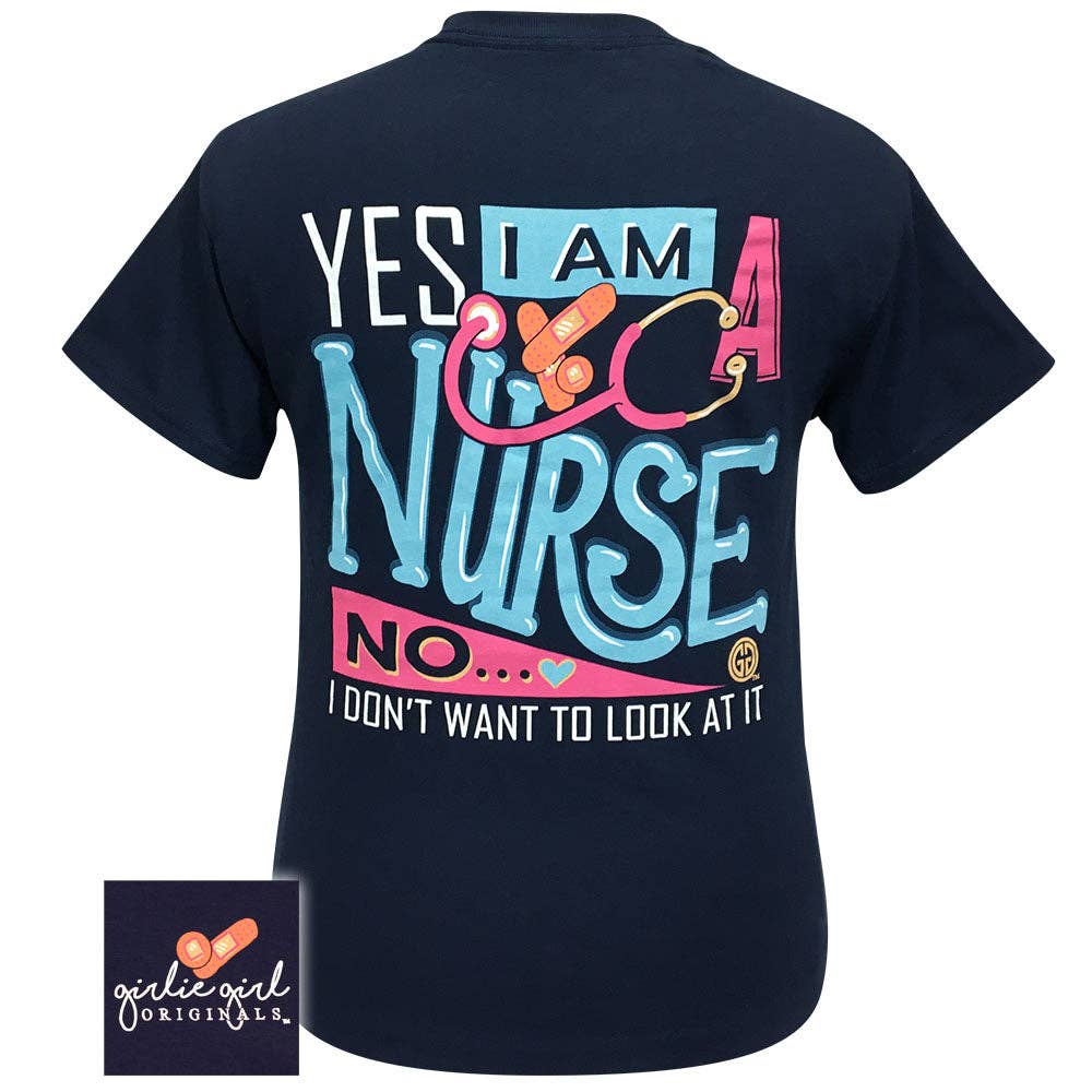 Nurse Look At It-Navy SS-2202 Unisex T-shirt, Sweatshirt, Hoodie, Long Sleeve Tee - T-Shirt, Sweatshirt, Hoodie