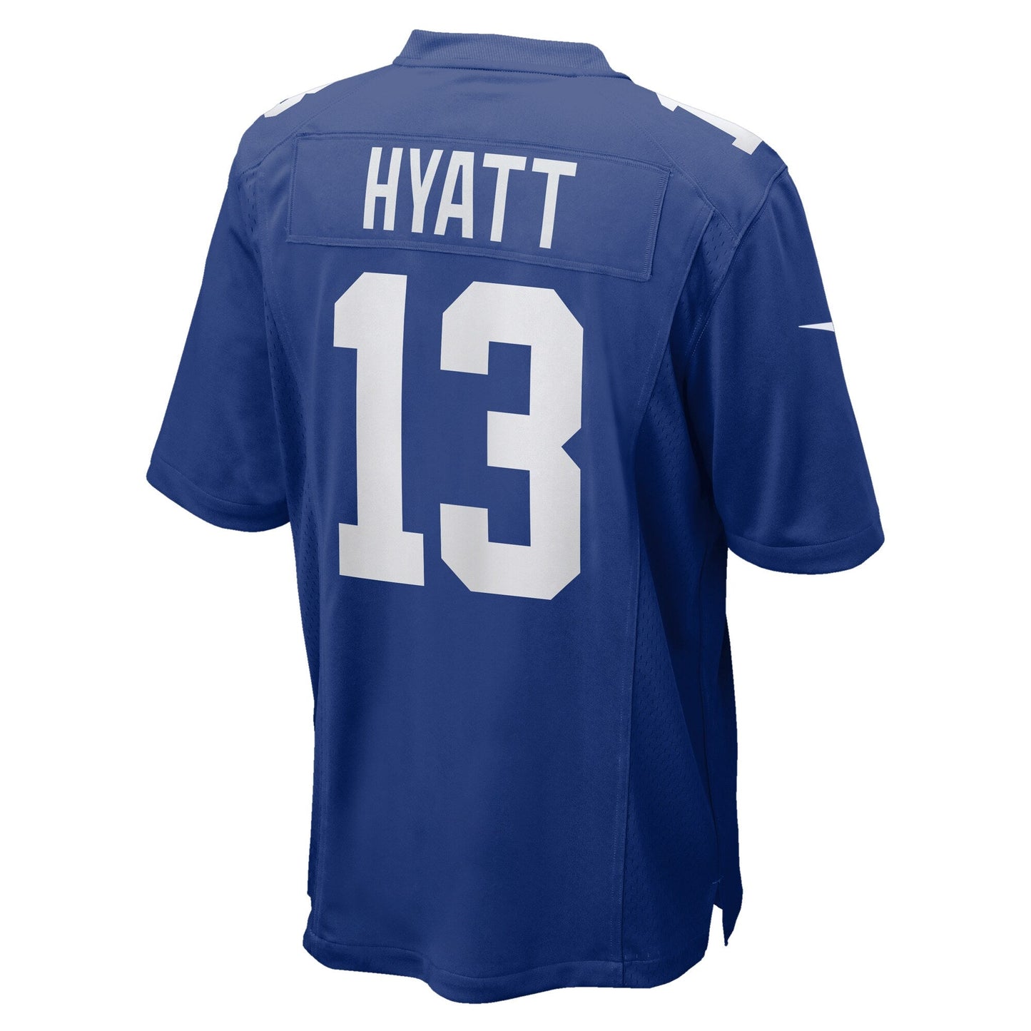 Jalin Hyatt New York Giants Team Game Jersey - Royal football jersey product view 3