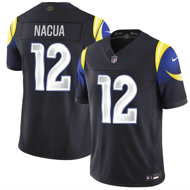 Men's Los Angeles Rams Puka Nacua 2025 Rivalries Collection F.U.S.E. Limited Jersey football jersey product view 1