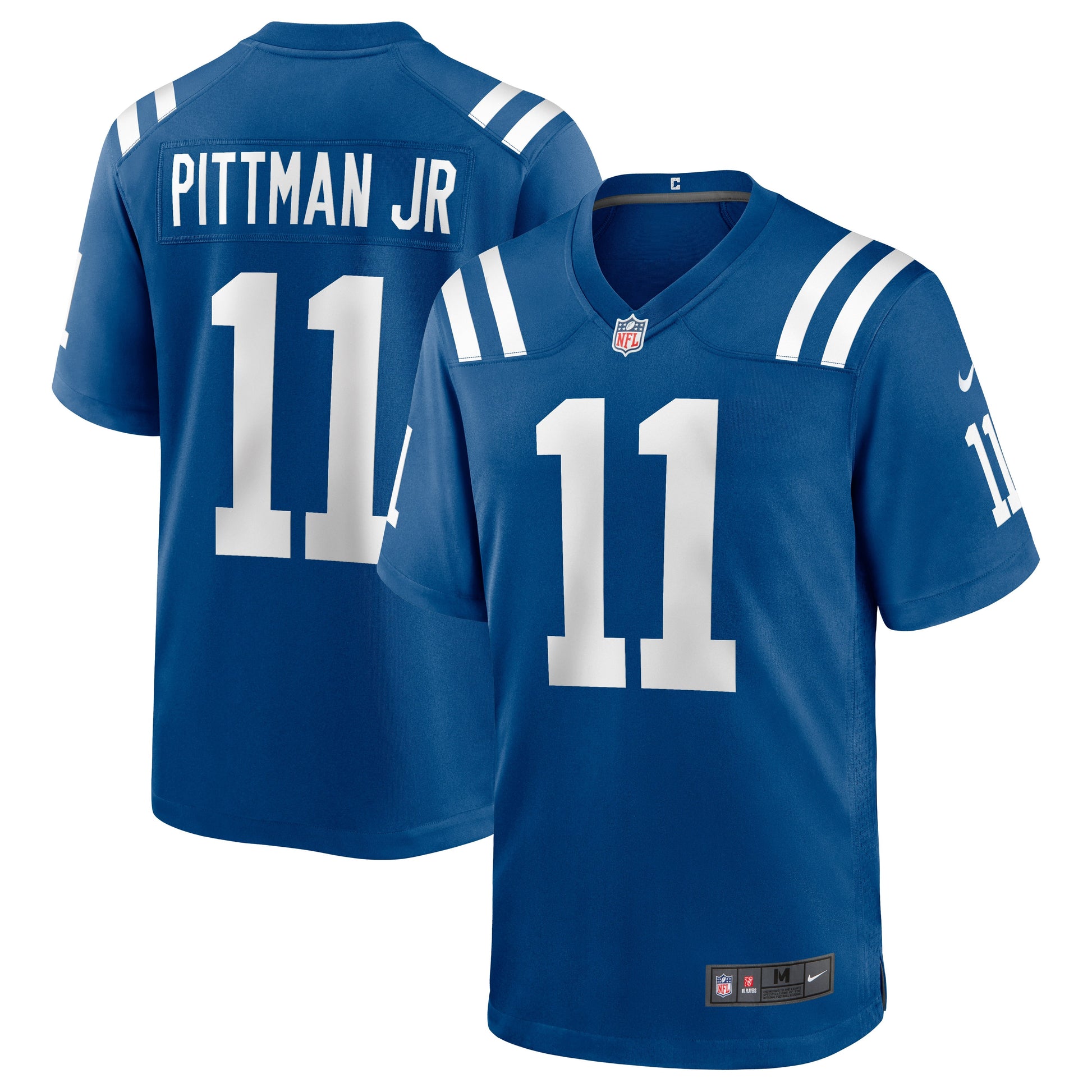 Michael Pittman Jr. Indianapolis Colts Game Jersey - Royal football jersey product view 1