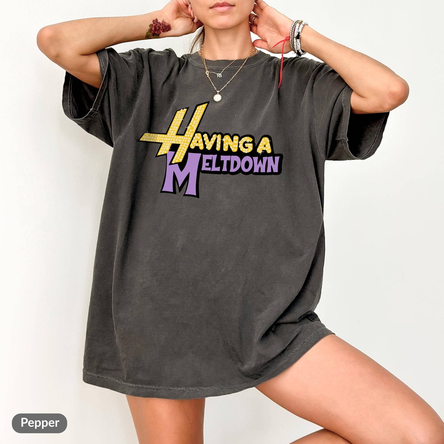 Vintage Y2K Style Hannah Montana Meltdown Tee Unisex T-shirt, Sweatshirt, Hoodie, Long Sleeve Tee - T-Shirt, Sweatshirt, Hoodie