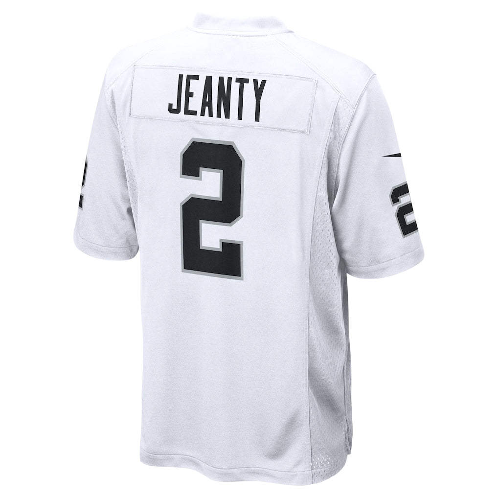 LV.Raiders #2 Ashton Jeanty White Game Jersey football jersey product view 1