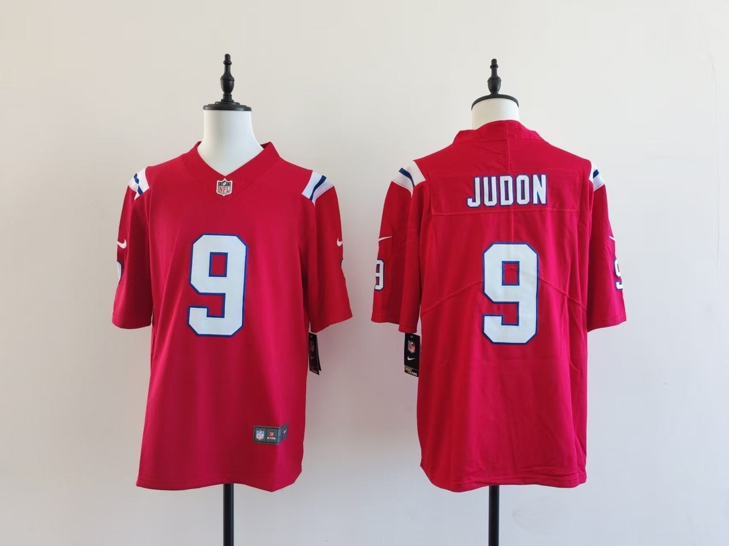 Men's New England Patriots Matthew Judon Jersey-Red football jersey product view 1