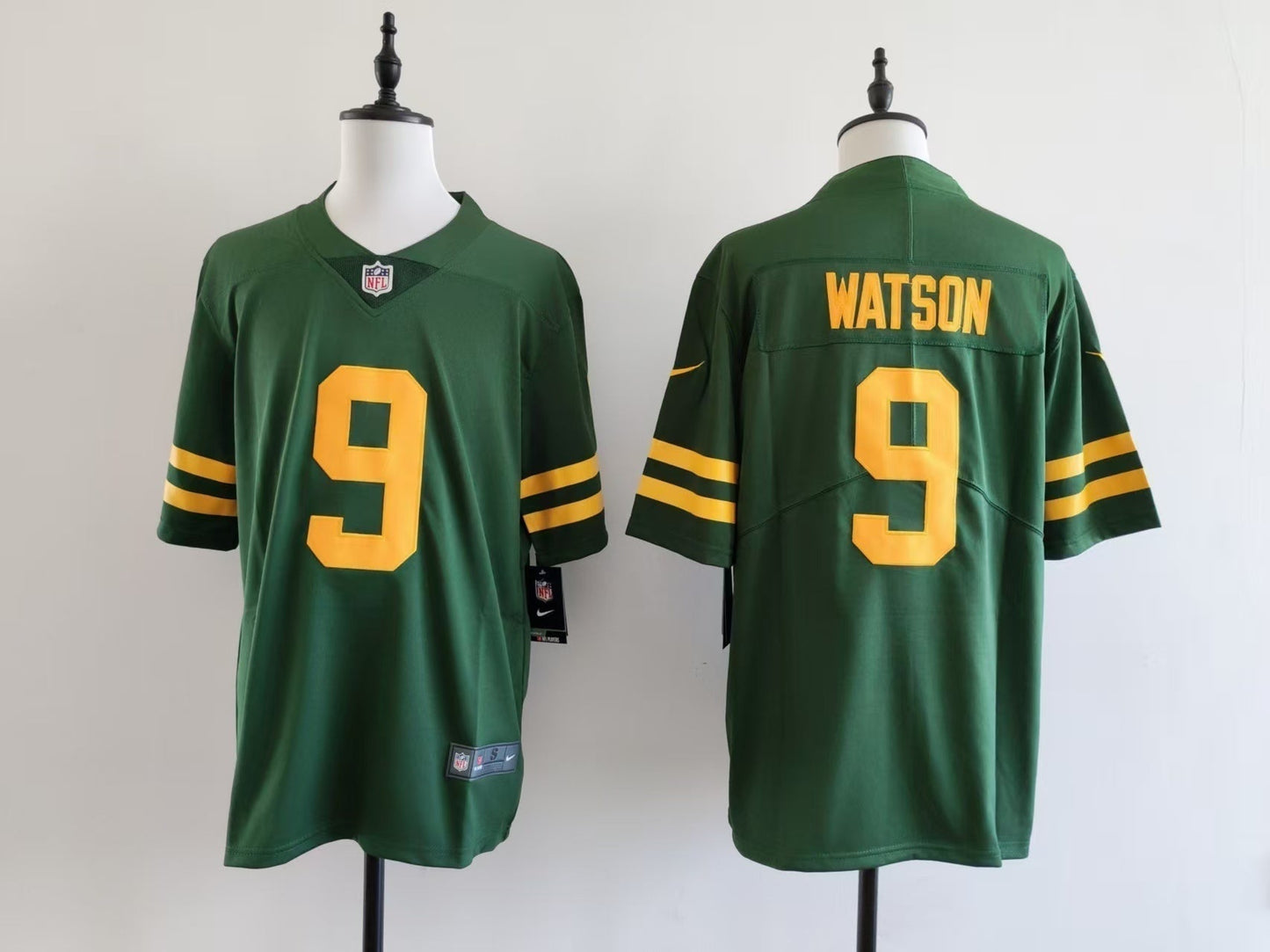 Men's Green Bay Packers Christian Watson Jersey football jersey product view 1
