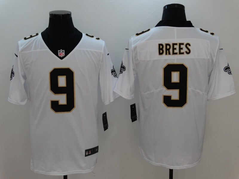 Men's New Orleans Saints Drew Brees Jersey-White football jersey product view 1