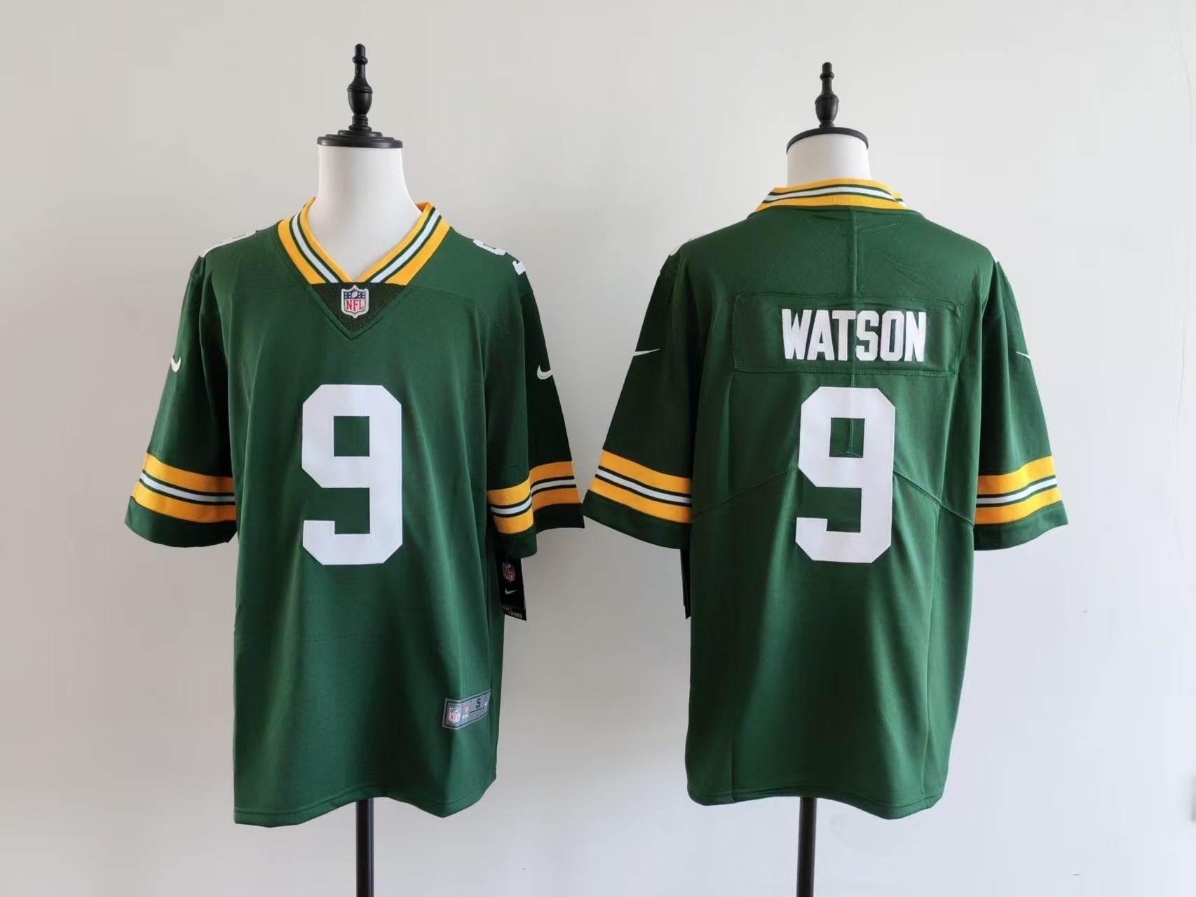 Men's Green Bay Packers Christian Watson Jersey - Green football jersey product view 1