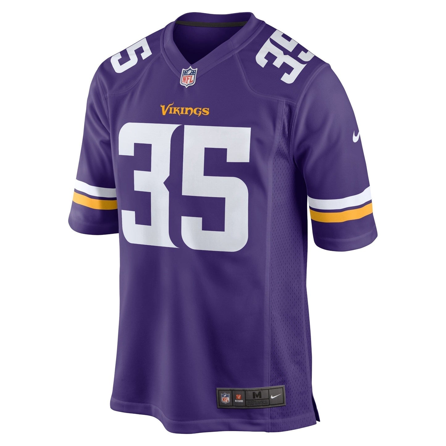 Parry Nickerson Minnesota Vikings Home Game Jersey - Purple football jersey product view 2