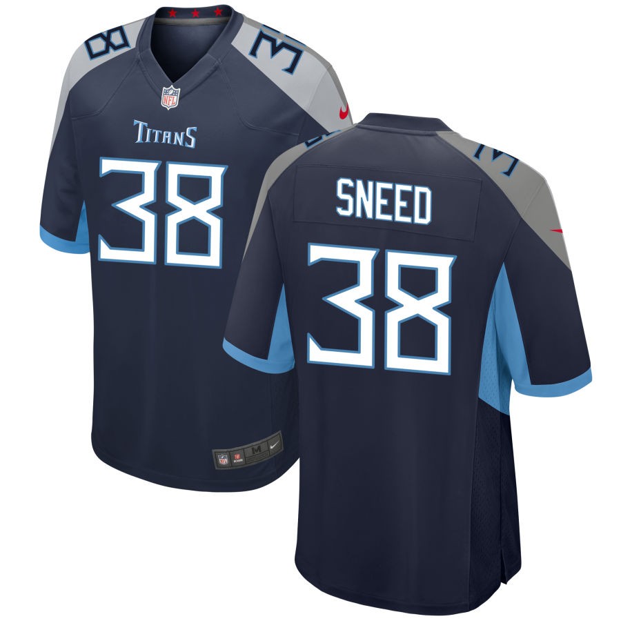 LJarius Sneed Tennessee Titans Jersey football jersey product view 1