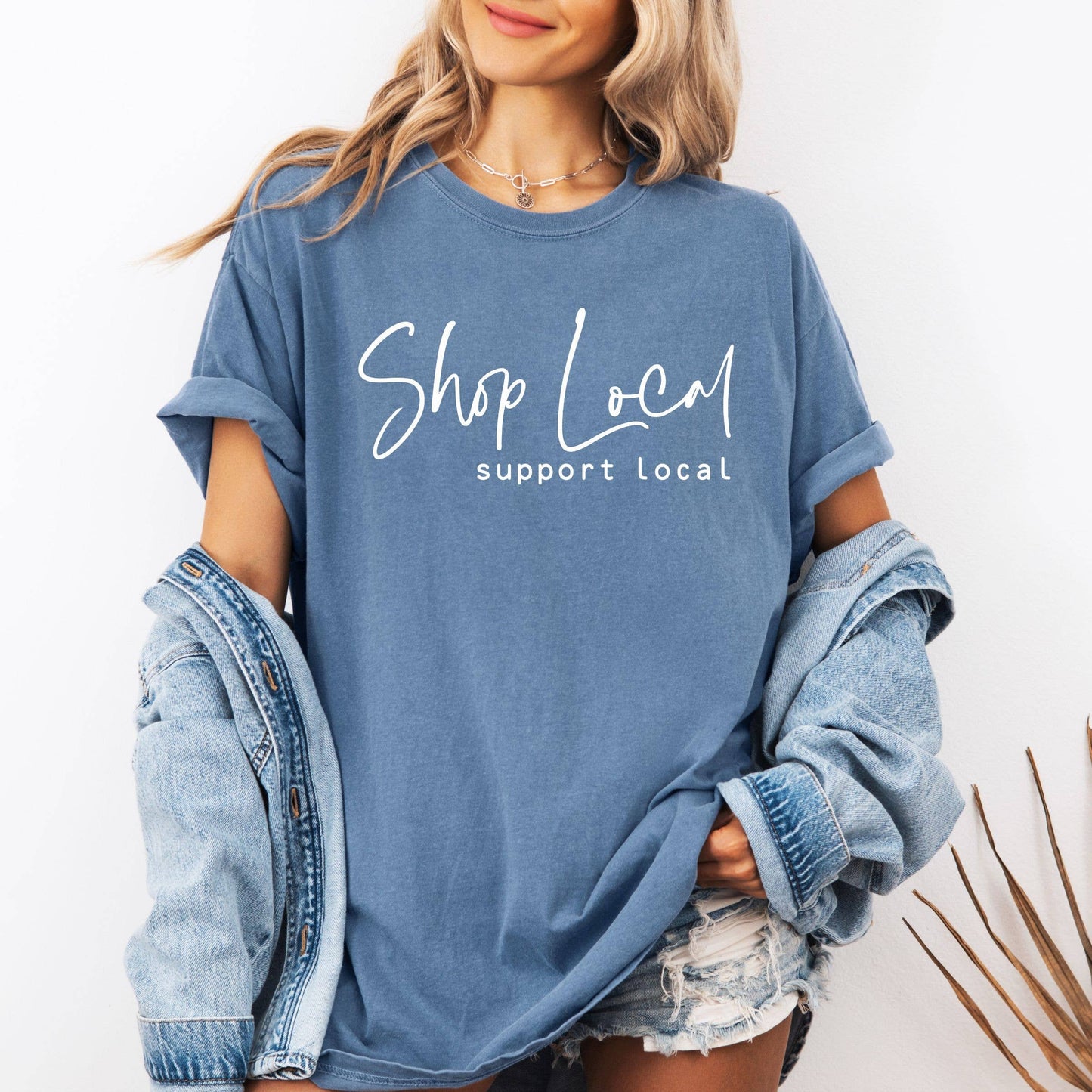 Shop Local Support Local Tee - SummerGraphic Tee Unisex T-shirt, Sweatshirt, Hoodie, Long Sleeve Tee - T-Shirt, Sweatshirt, Hoodie