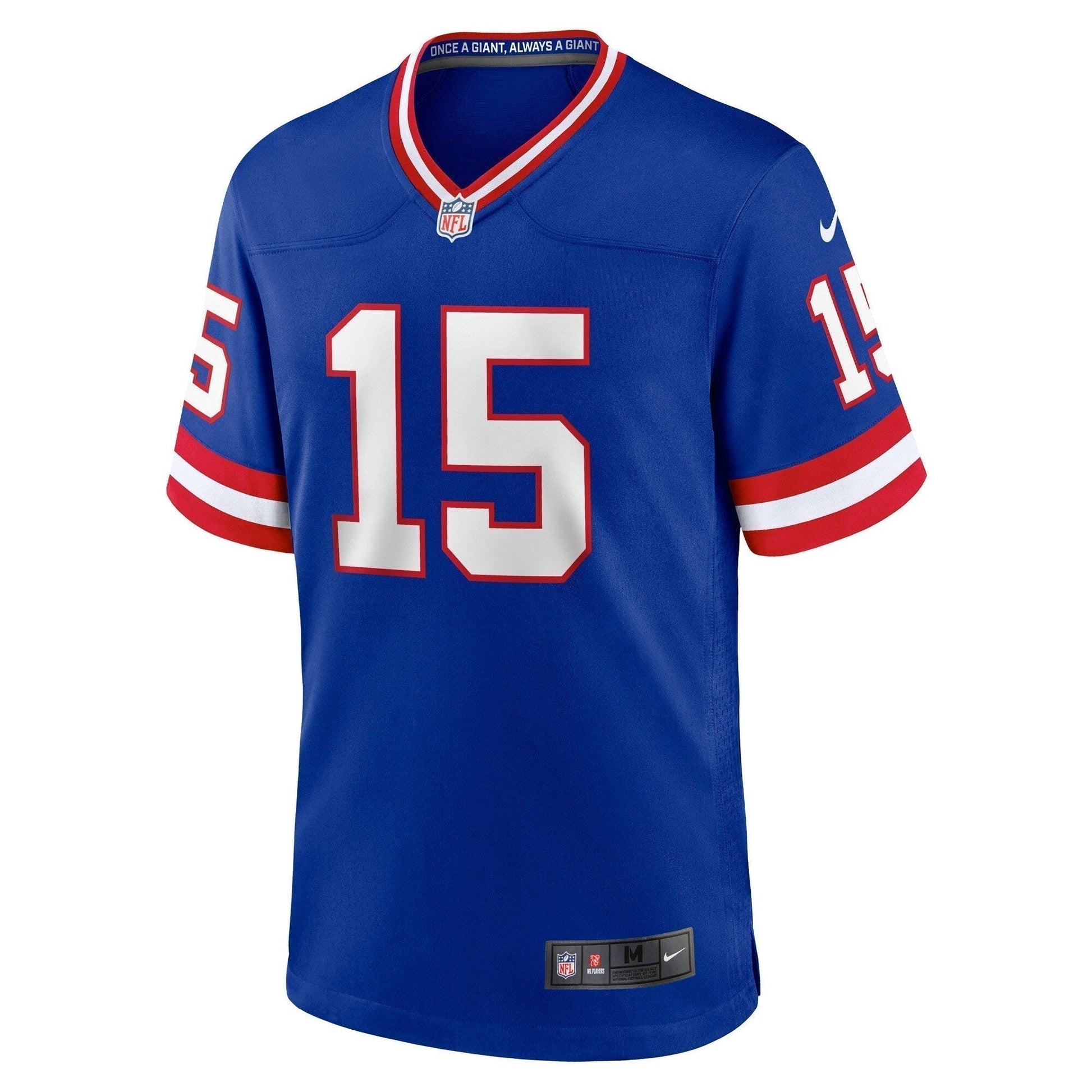 Collin Johnson New York Giants Classic Game Jersey - Royal football jersey product view 2
