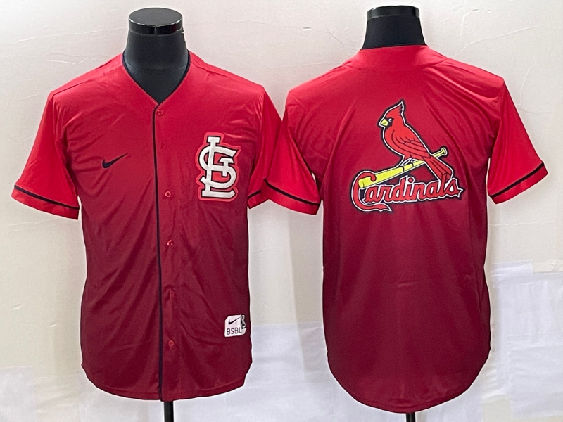 Men's St. Louis Cardinals Red Replica Team Jersey baseball jersey product view 1