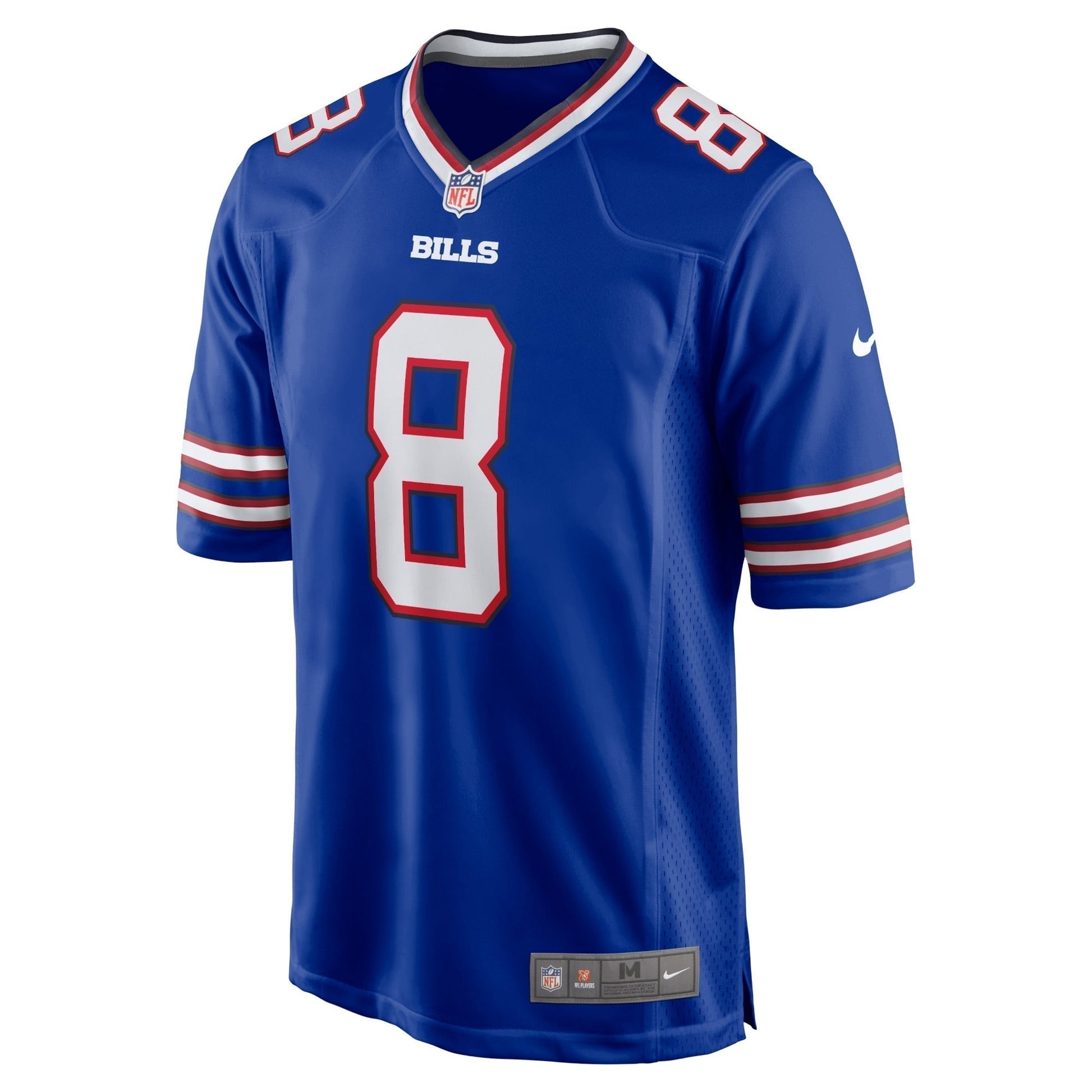 O.J. Howard Buffalo Bills Game Jersey - Royal football jersey product view 2