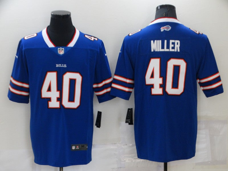 Men's Buffalo Bills Von Miller Blue Game Jersey football jersey product view 1