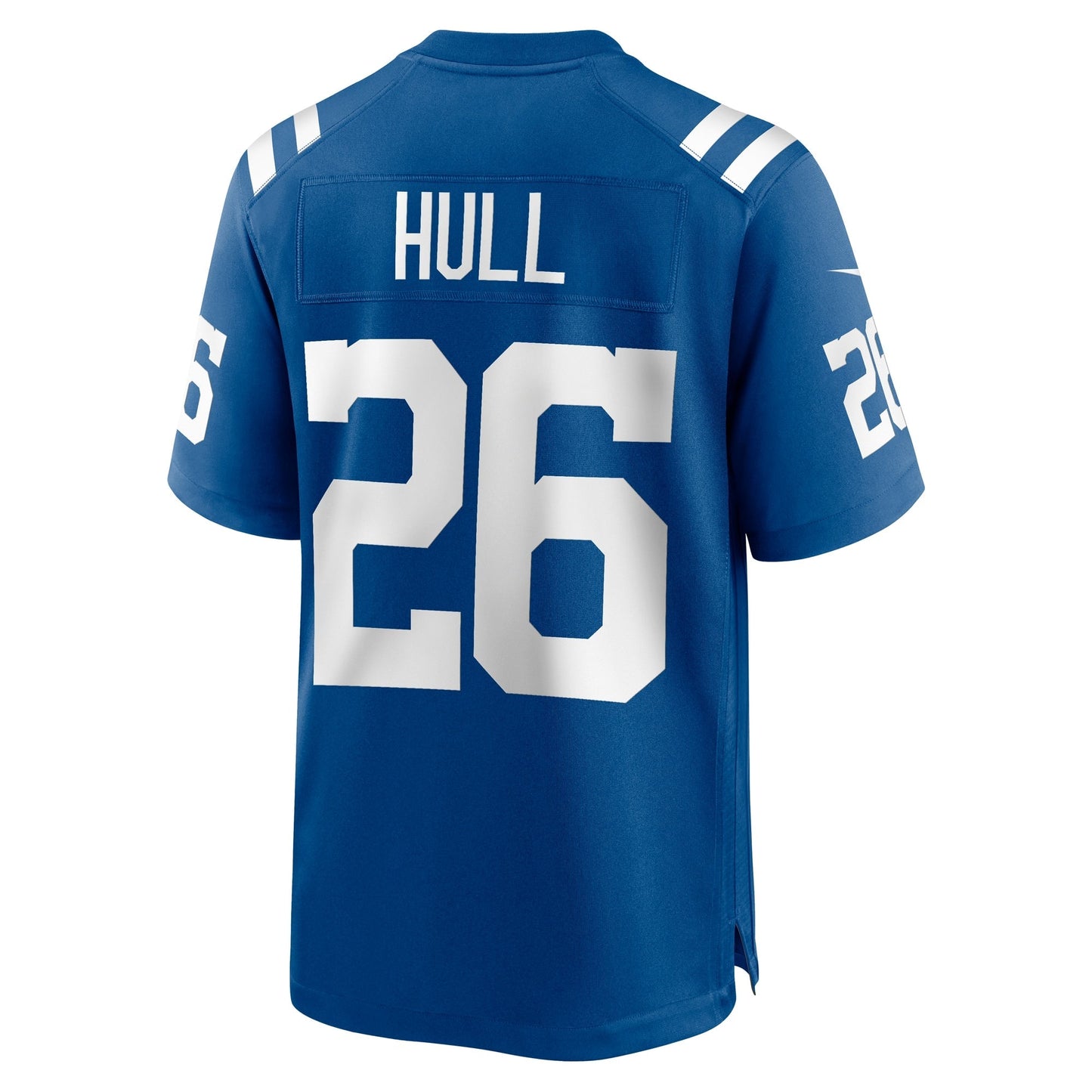 Evan Hull Indianapolis Colts Team Game Jersey - Royal football jersey product view 3