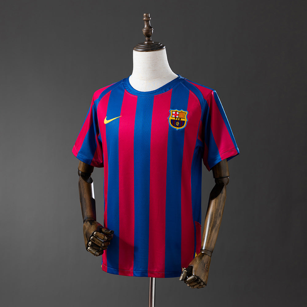 Barcelona 05/06 Home Retro Jersey sports jersey product view 1