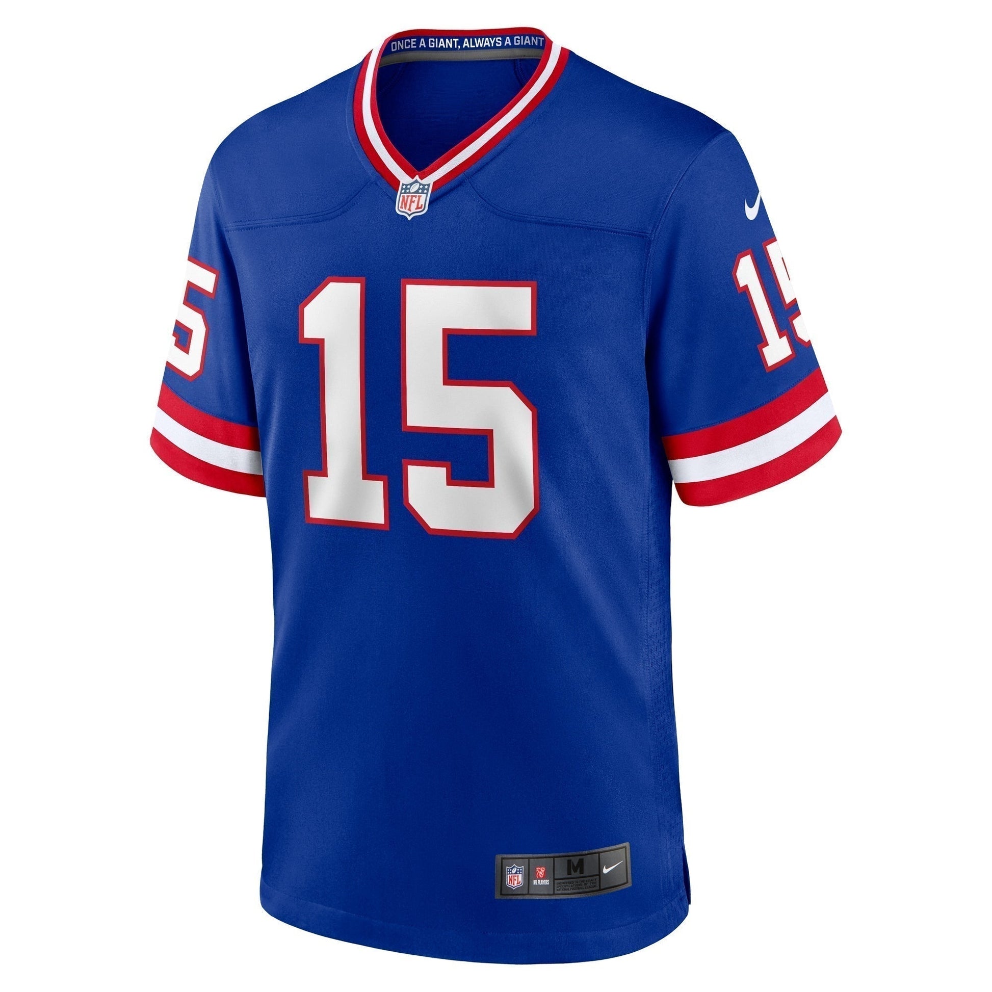 Tommy DeVito New York Giants Alternate Game Jersey - Royal football jersey product view 2