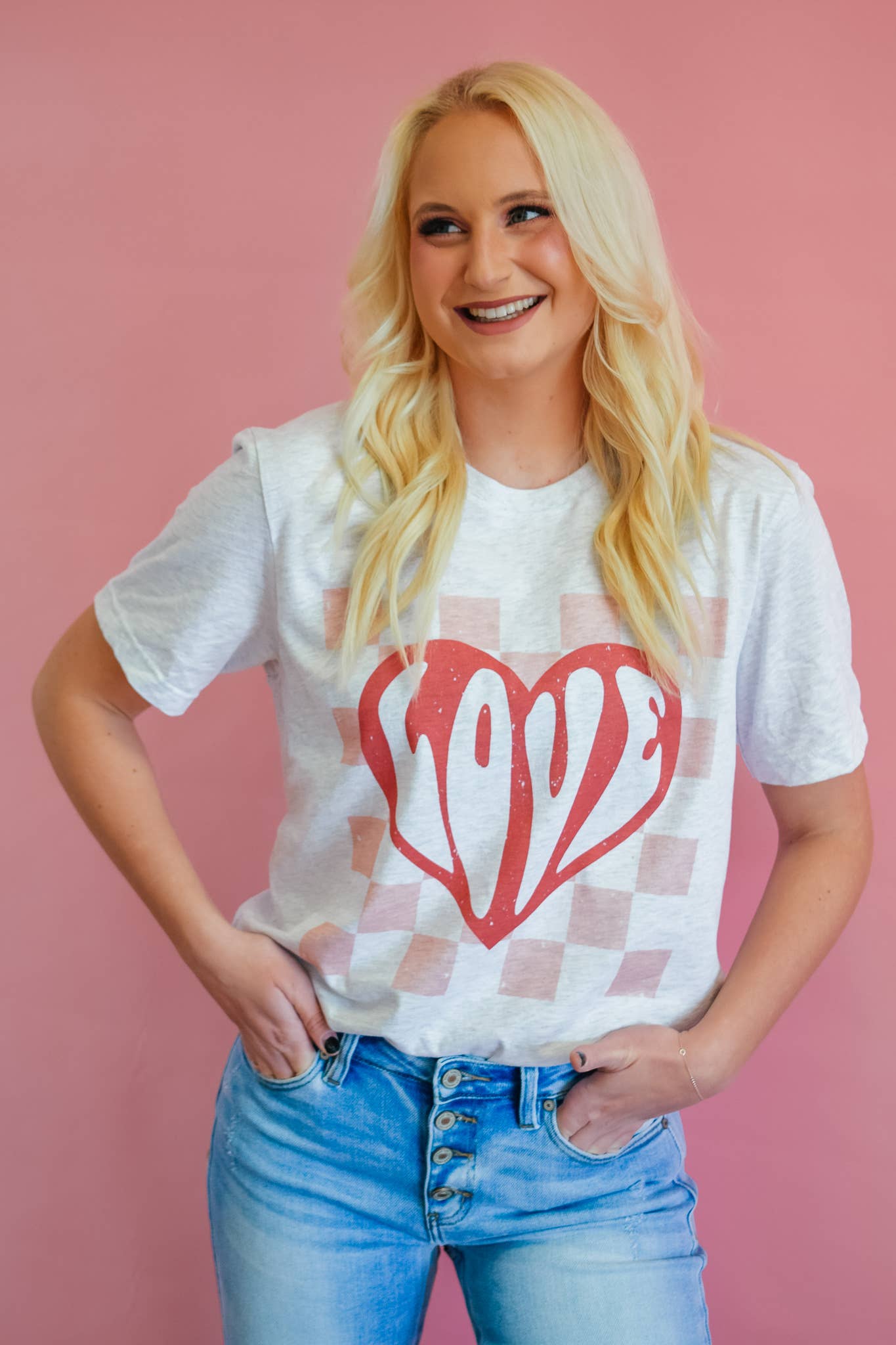 Checkered Love Unisex T-shirt, Sweatshirt, Hoodie, Long Sleeve Tee - T-Shirt, Sweatshirt, Hoodie