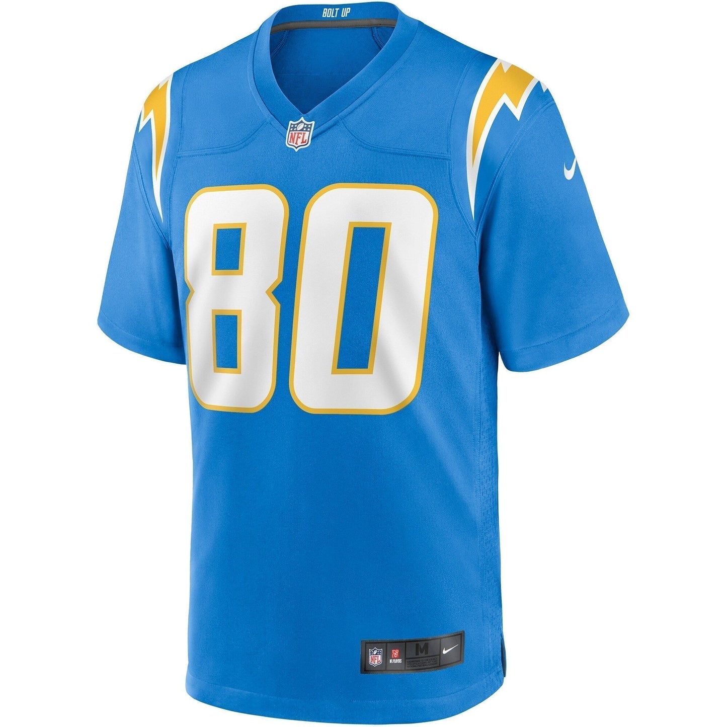 Kellen Winslow Los Angeles Chargers Game Retired Jersey - Powder Blue football jersey product view 2