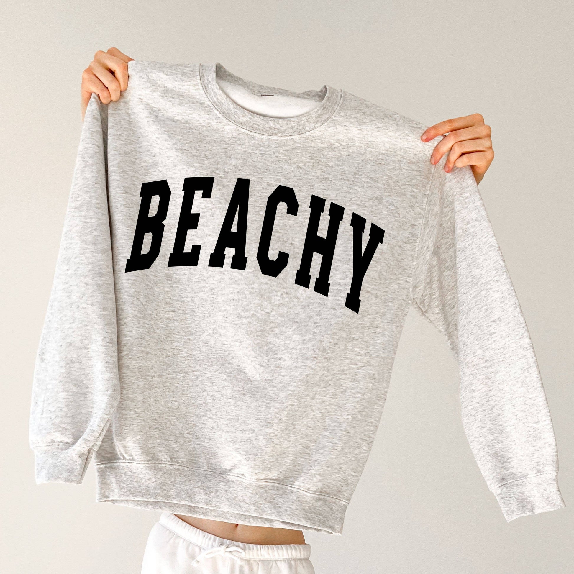 Beachy Sweatshirt, Graphic Sweatshirt, Coastal Apparel Unisex T-shirt, Sweatshirt, Hoodie, Long Sleeve Tee - T-Shirt, Sweatshirt, Hoodie