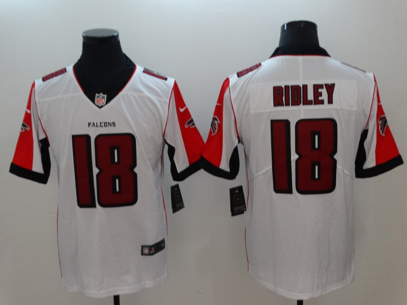 Men's Atlanta Falcons Calvin Ridley #18 White Game Jersey1 football jersey product view 1