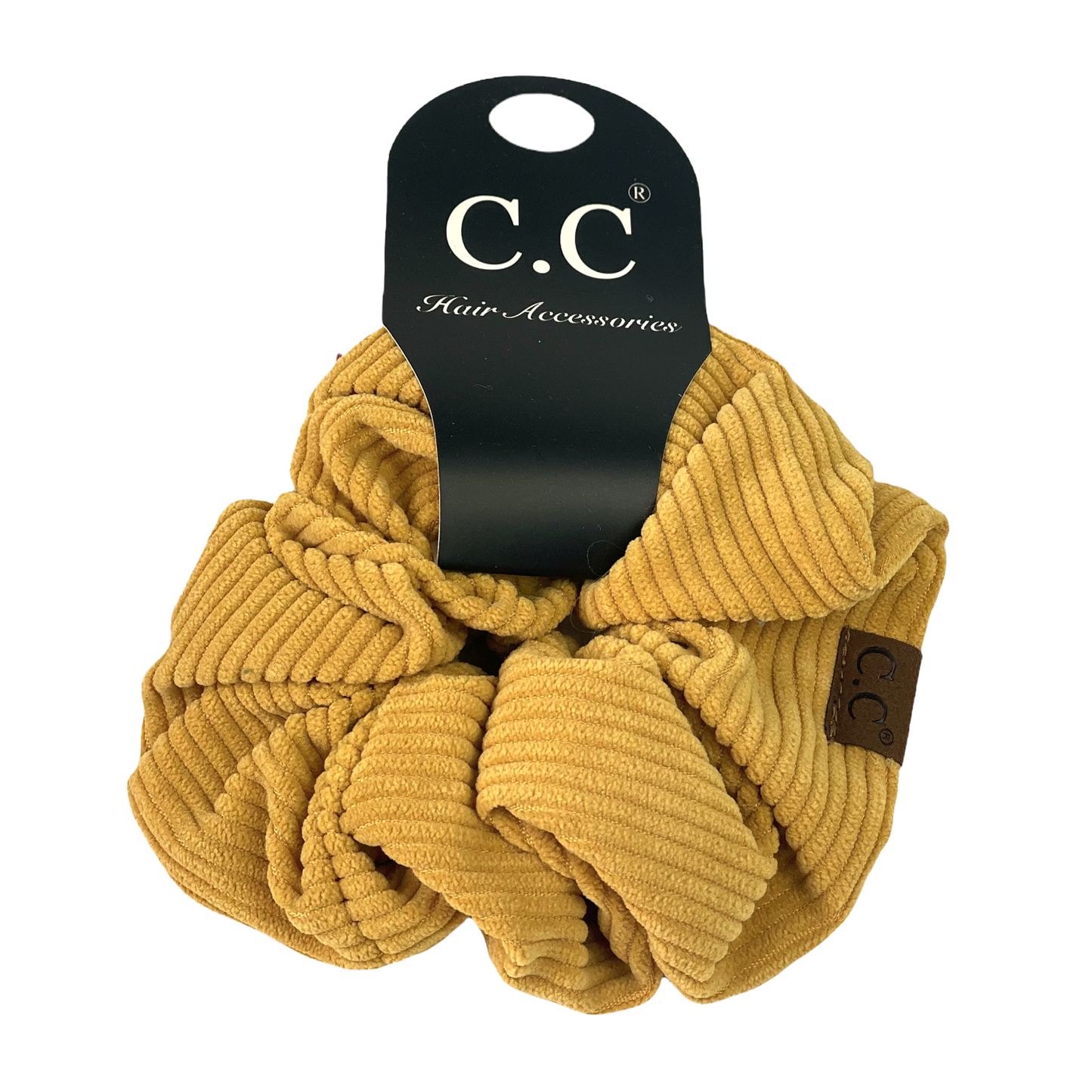 SCR-03 C.C Corduroy Scrunchie Mustard Unisex T-shirt, Sweatshirt, Hoodie, Long Sleeve Tee - T-Shirt, Sweatshirt, Hoodie
