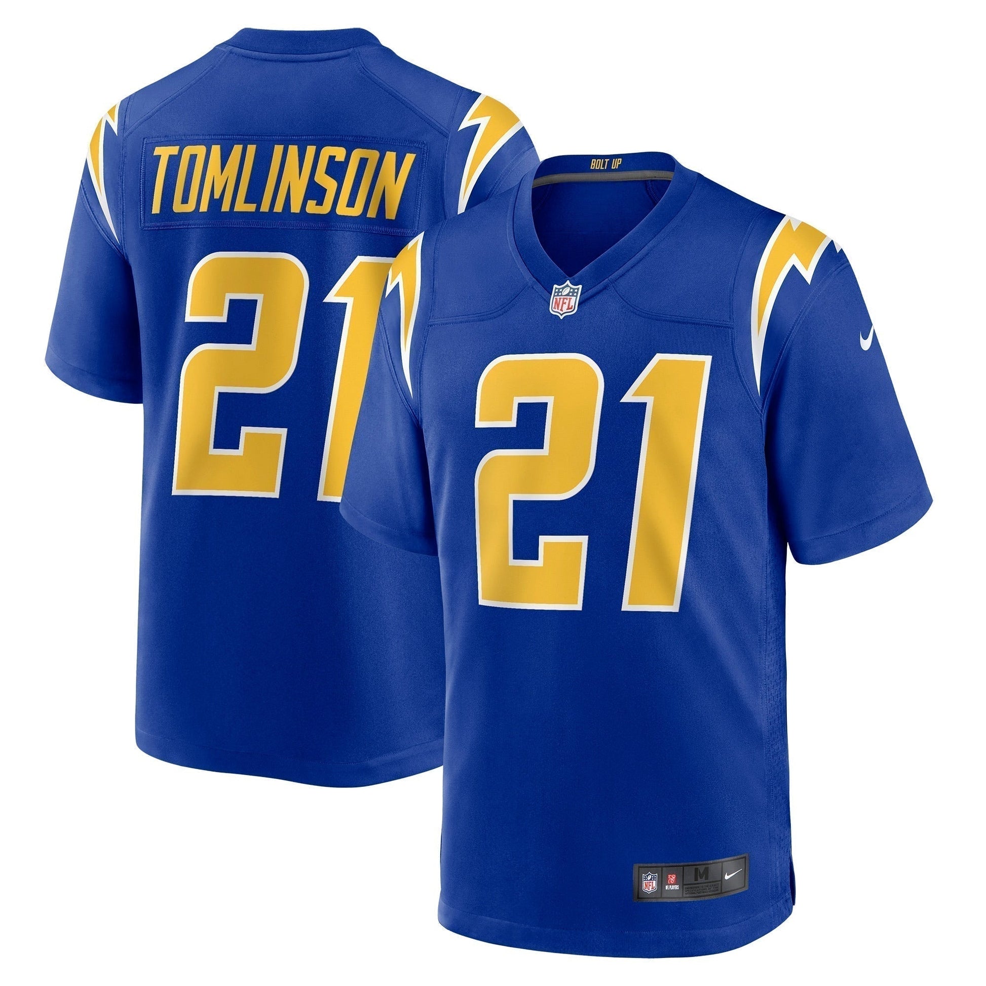 LaDainian Tomlinson Los Angeles Chargers Retired Alternate Game Jersey - Royal football jersey product view 1