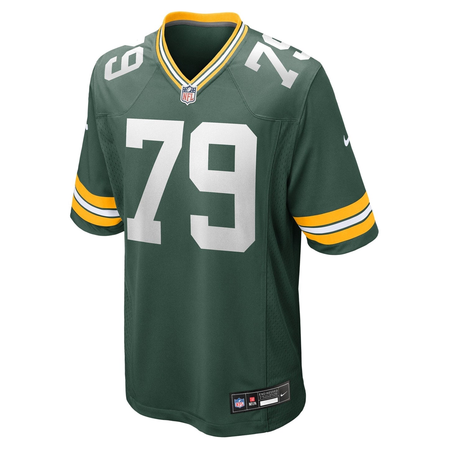 Travis Glover Green Bay Packers Game Jersey - Green football jersey product view 2