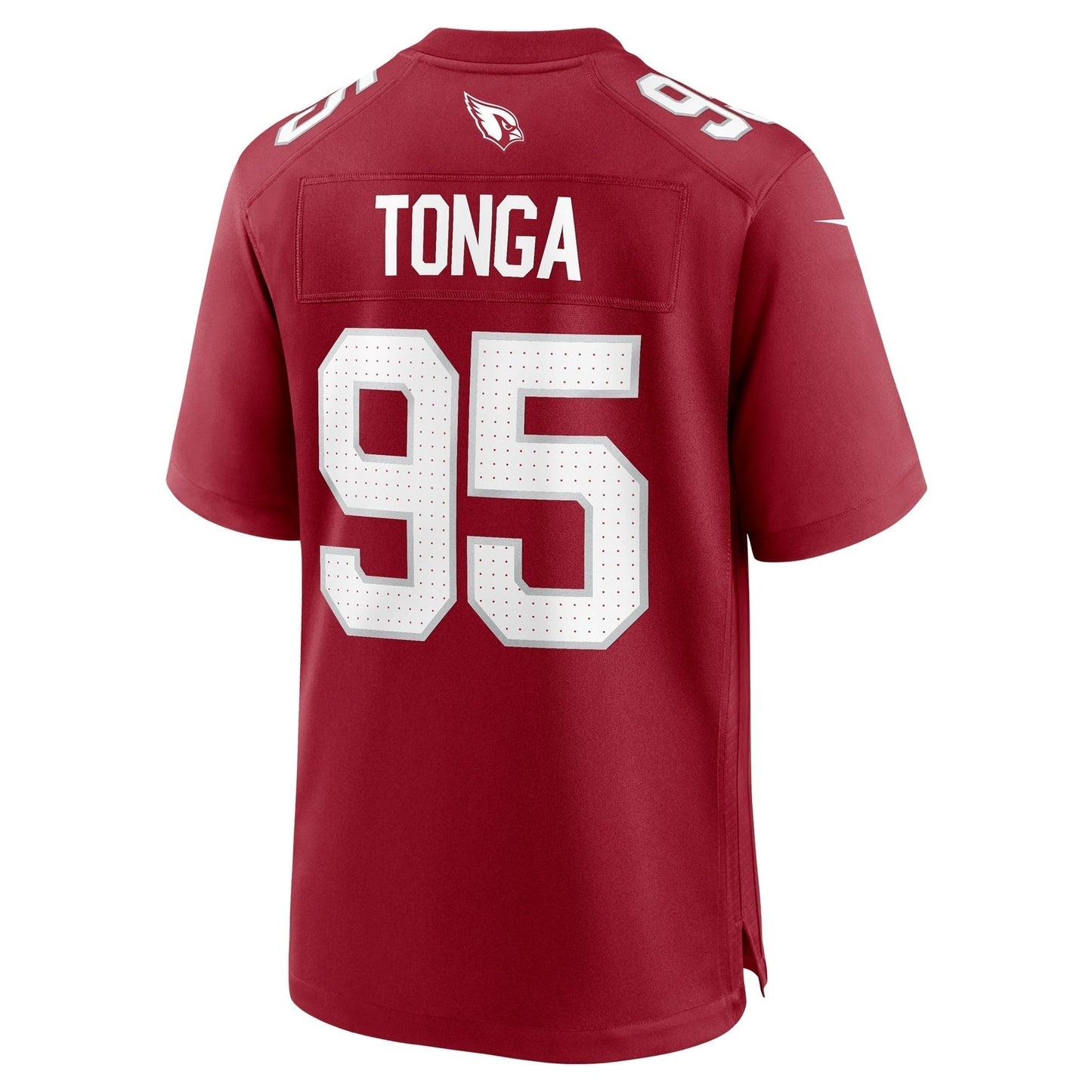 Khyiris Tonga Arizona Cardinals Team Game Jersey - Cardinal football jersey product view 3