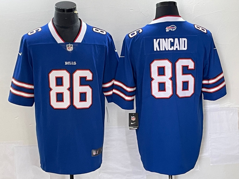 Men's Buffalo Bills Dalton Kincaid #86 Royal 2023 NFL active First Round Pick Game Jerseys football jersey product view 1