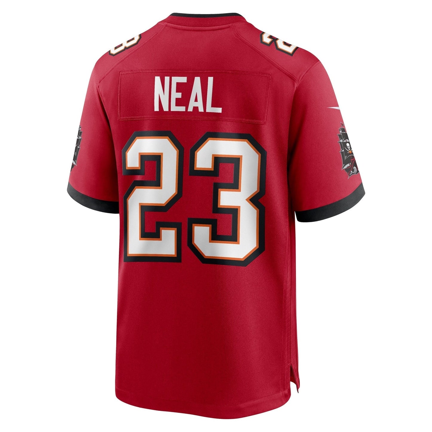 Ryan Neal Tampa Bay Buccaneers Game Jersey - Red football jersey product view 3