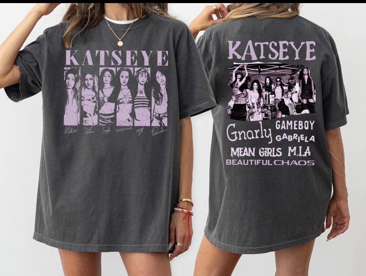 Katseye Kpop Music Fan Girls Birthday Shirt Unisex T-shirt, Sweatshirt, Hoodie, Long Sleeve Tee - T-Shirt, Sweatshirt, Hoodie