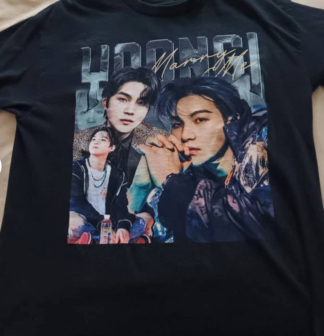 Yoongi Vintage Graphic Shirt - Marry Me - Suga Birthday Gift Unisex T-shirt, Sweatshirt, Hoodie, Long Sleeve Tee - T-Shirt, Sweatshirt, Hoodie